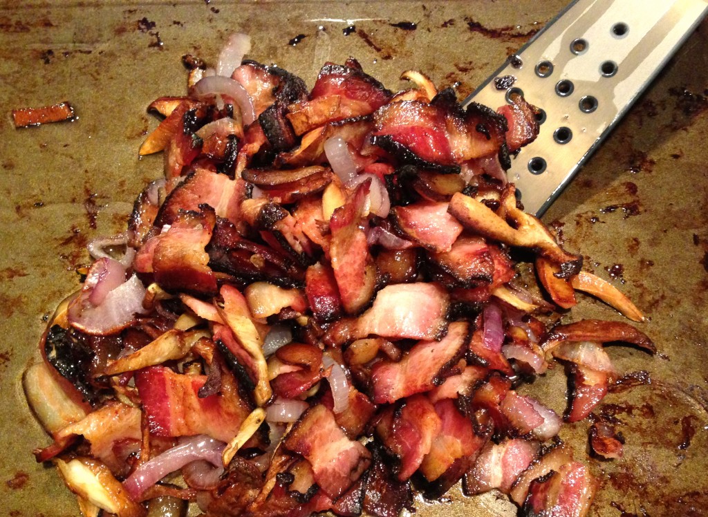 carameled bacon