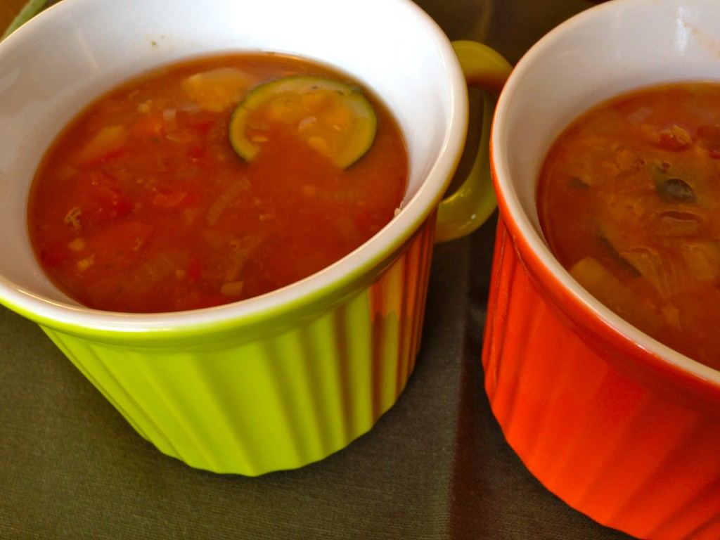 beef & veggie soup