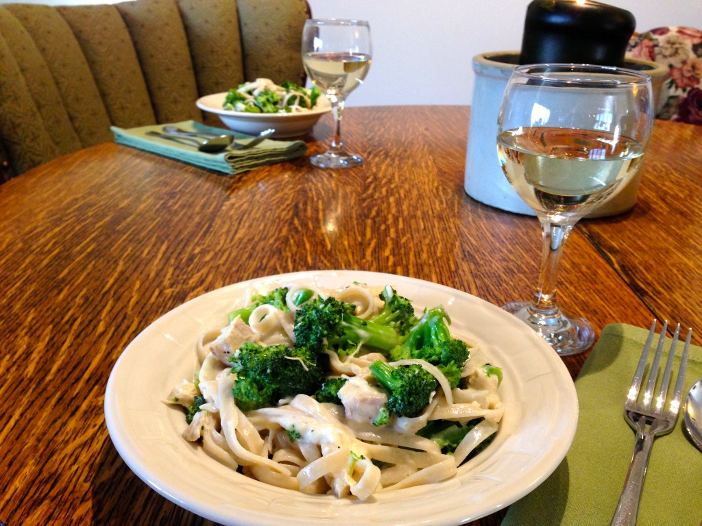 Creamy Alfredo for Two