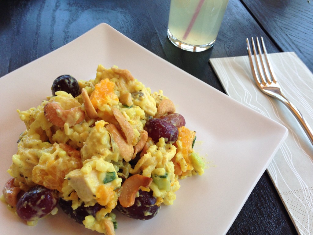 Curry, Chicken & Wild Rice Salad