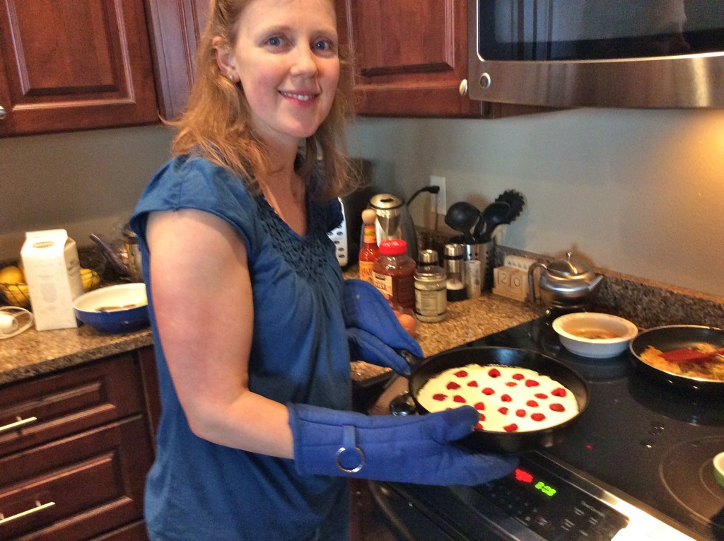 Berry Lemon Oven Pancake