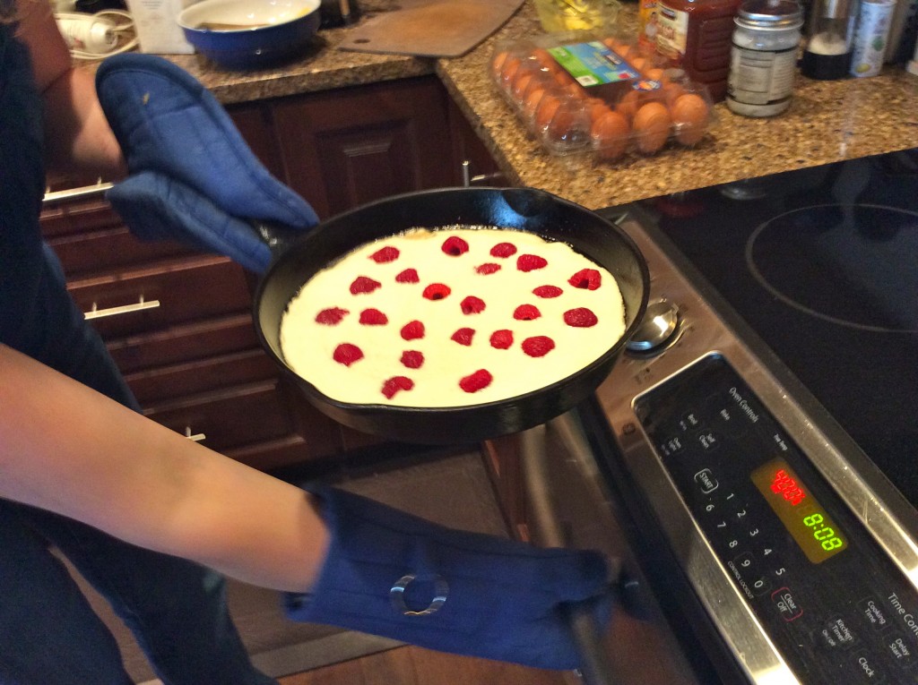 Berry Lemon Oven Pancake
