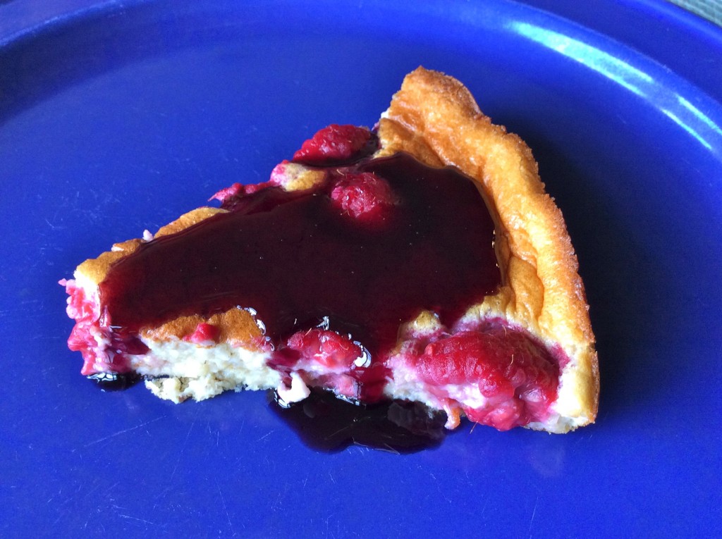 Berry Lemon Oven Pancake