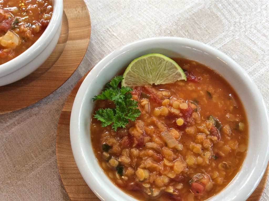 Röda Linser Soppa - Red Lentil Soup