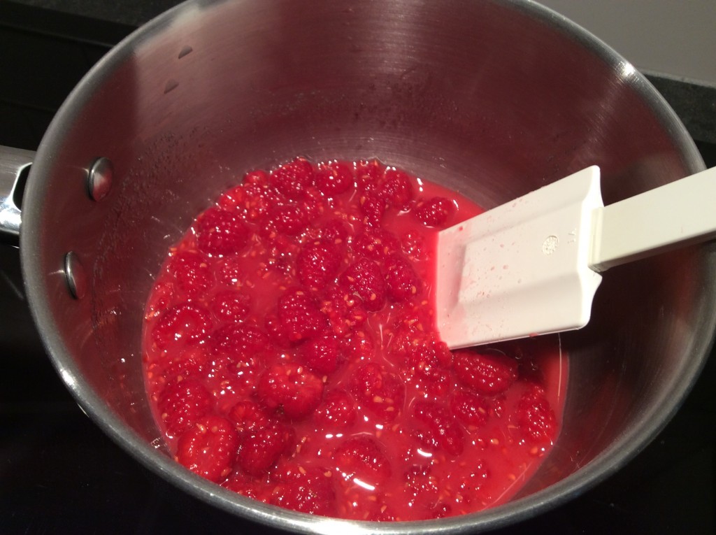 Easy Rum and Raspberry Sauce