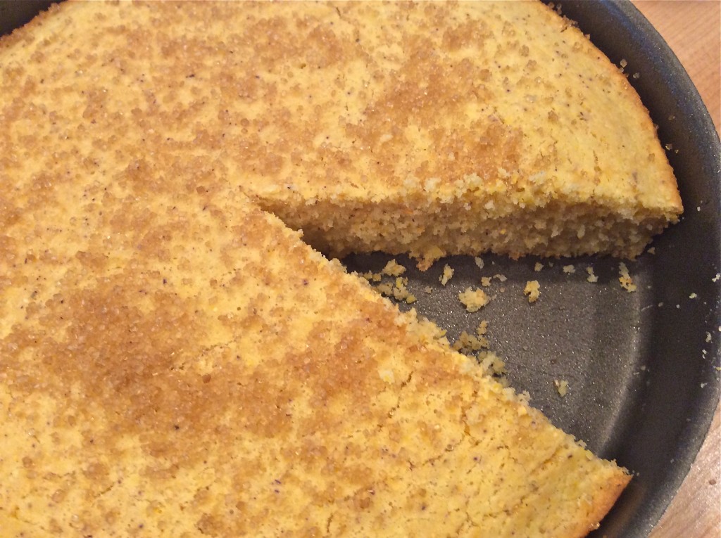 Gluten Free Cornbread with Maple Butter