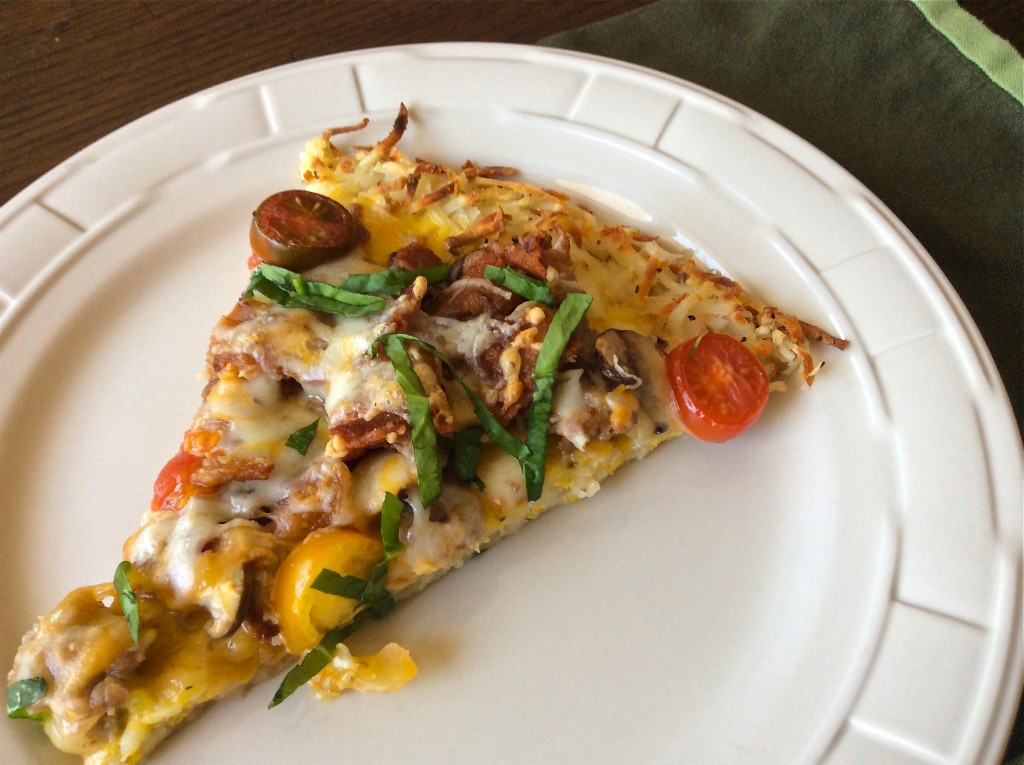 Hashbrown Breakfast Pizza - Gluten Free