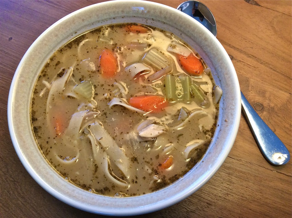 Comforting Turkey Noodle Soup - gluten free