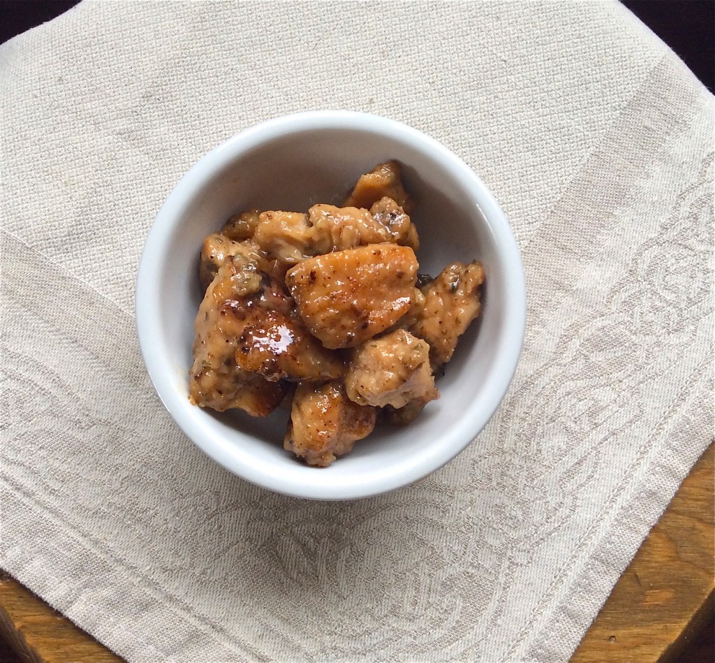 Herbed Chicken with Maple and Irish Whiskey Glaze