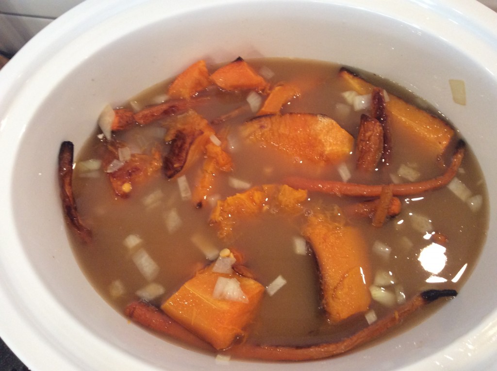 Roasted Squash and Carrot Soup