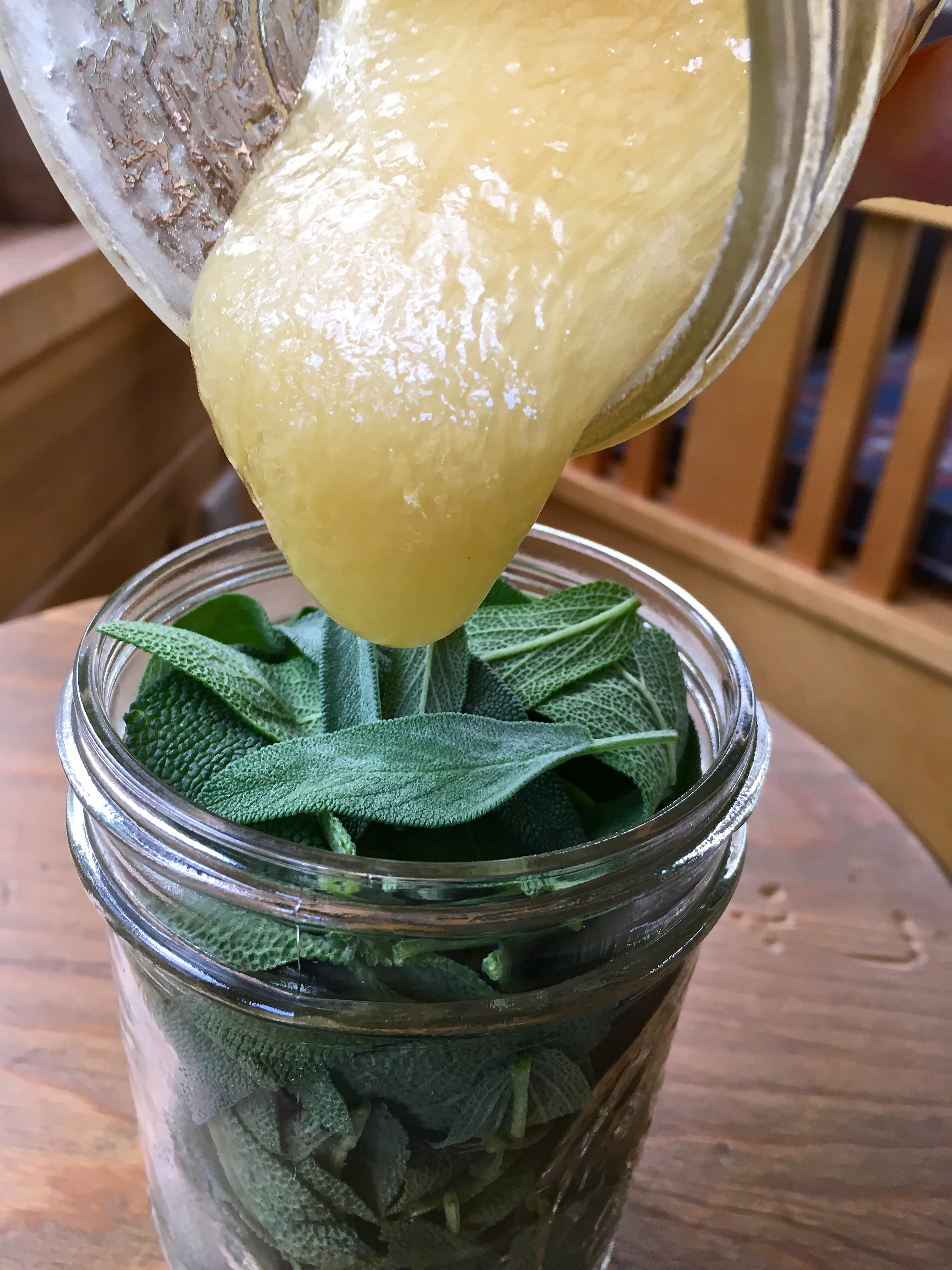 Sage and Honey Throat Syrup