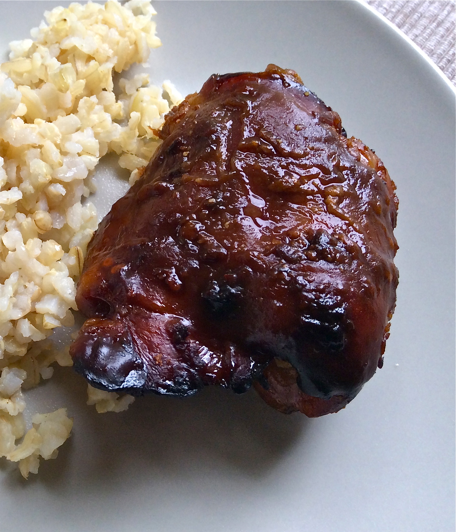 Bourbon Chicken Thighs