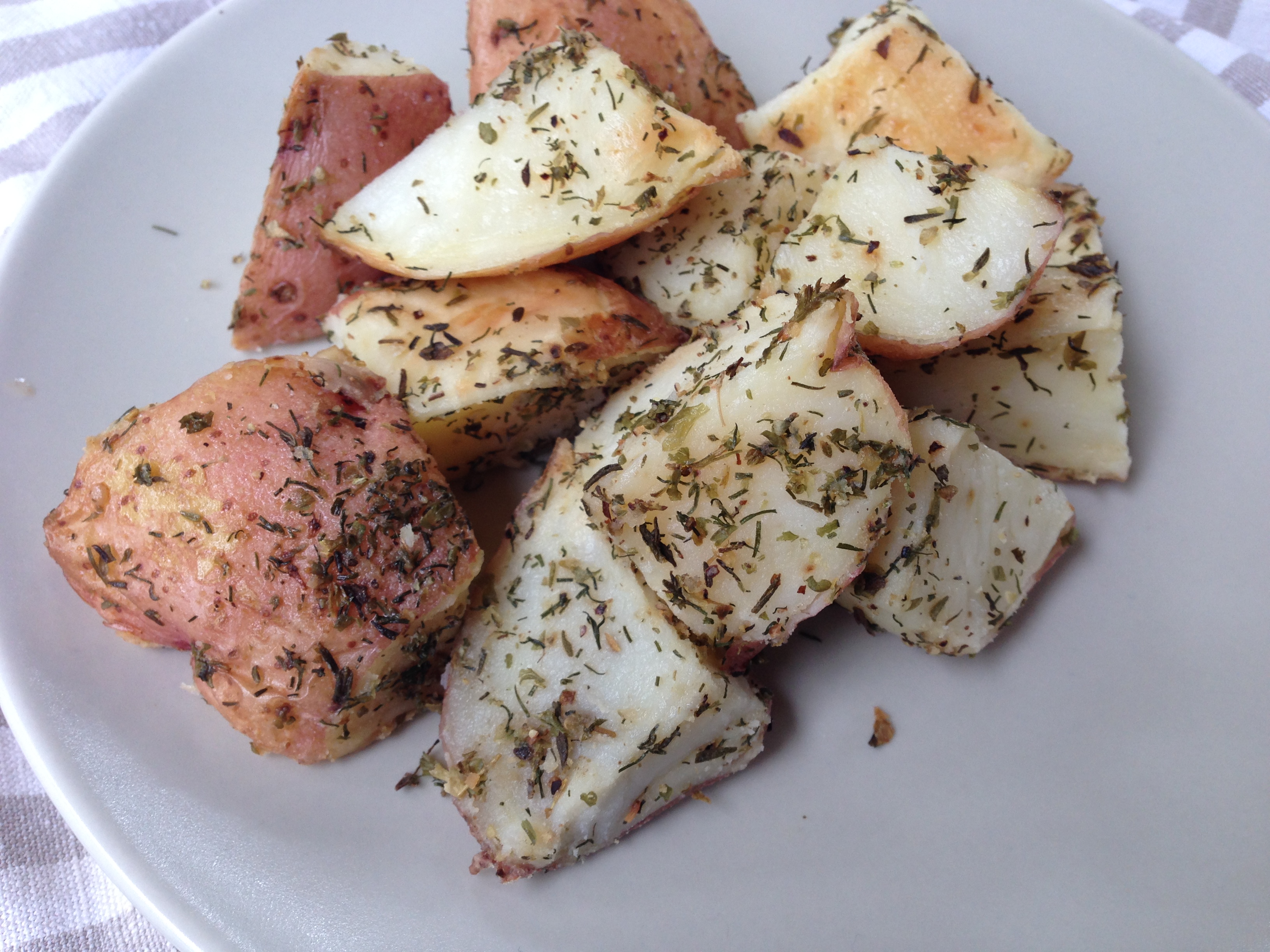 Oven Roasted Herbed Potatoes