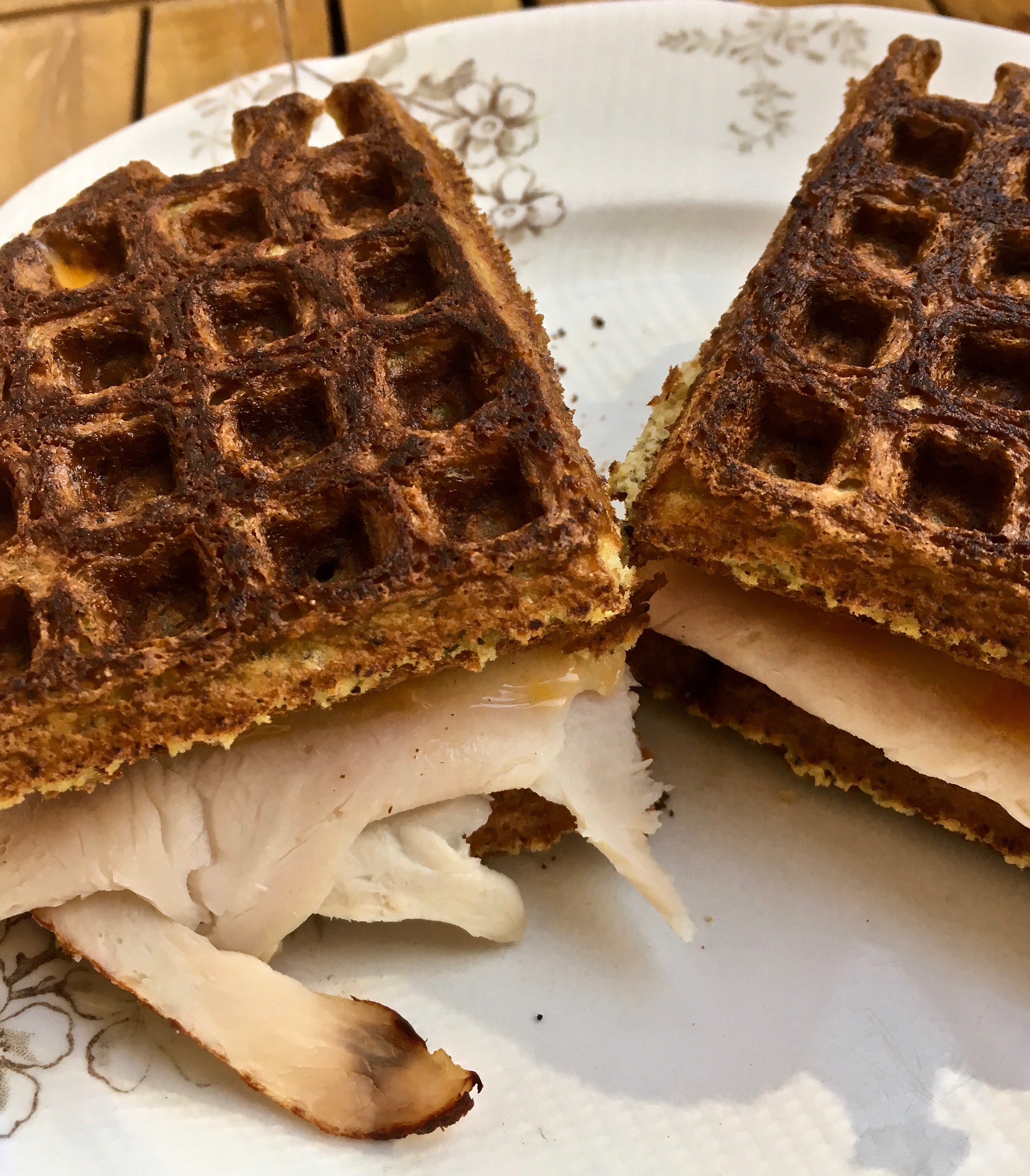 Savory Cauliflower Waffles