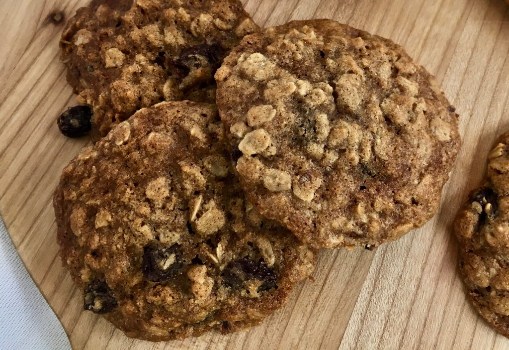 Gluten Free Oatmeal Raisin Cookies