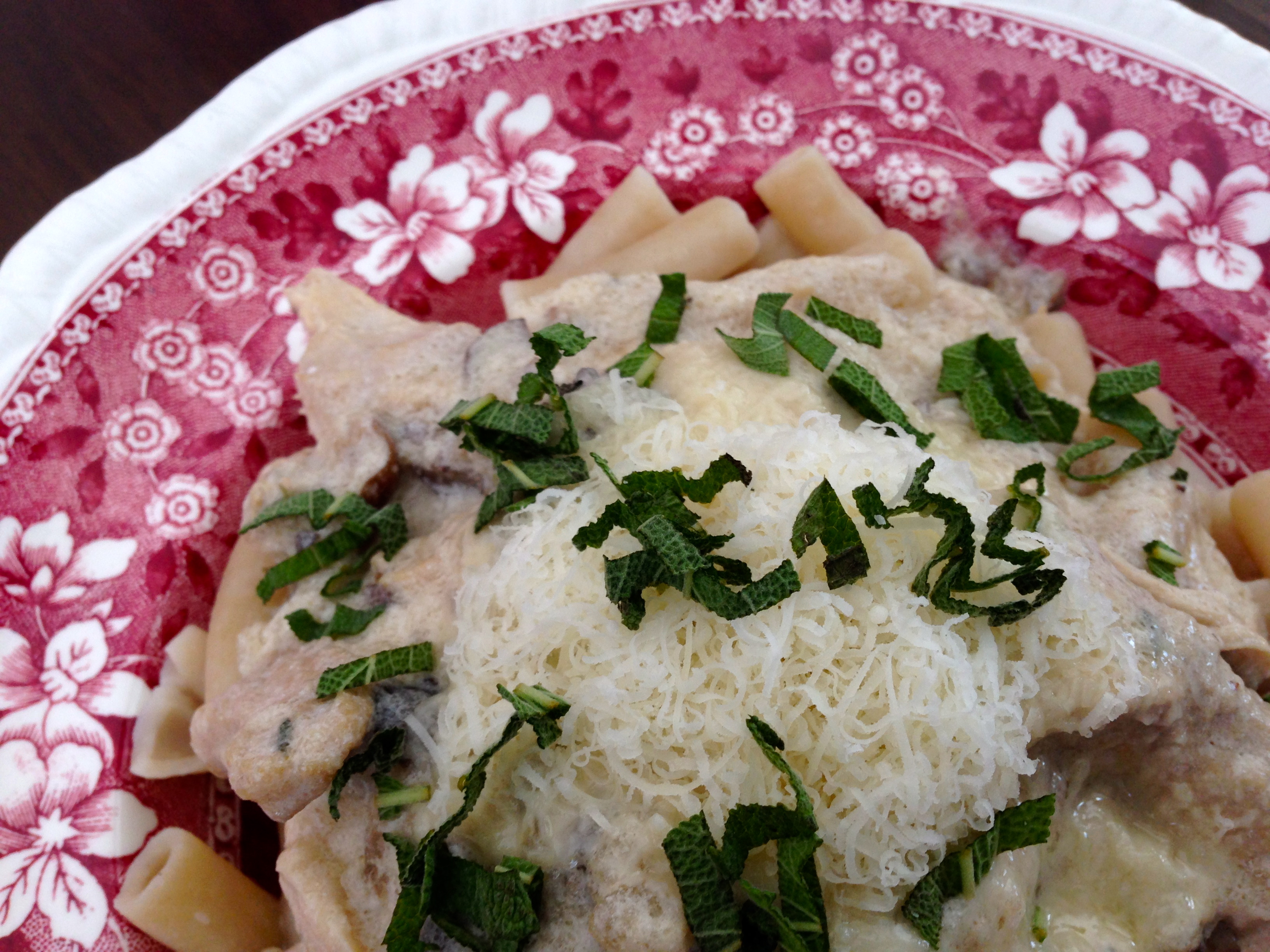 Chicken & Mushroom Stroganoff