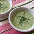 Spring Pea Shoot Soup