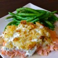 Cheese Stuffed Salmon