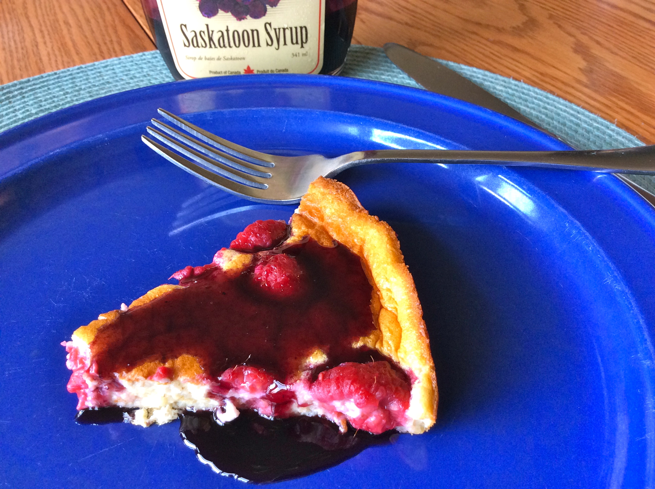 Berry Lemon Oven Pancake