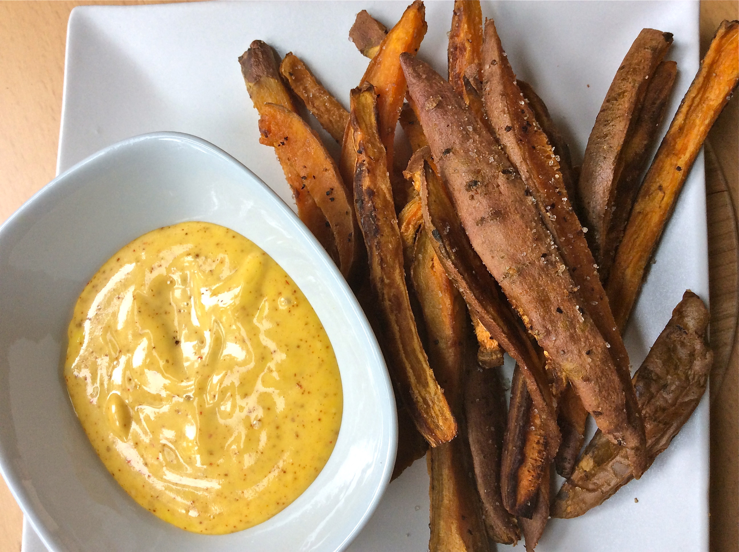 Sweet Potato Fries and Spicy Mayo