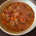 Minnesota-style Manhattan Clam Chowder