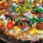Hashbrown Breakfast Pizza - Gluten Free