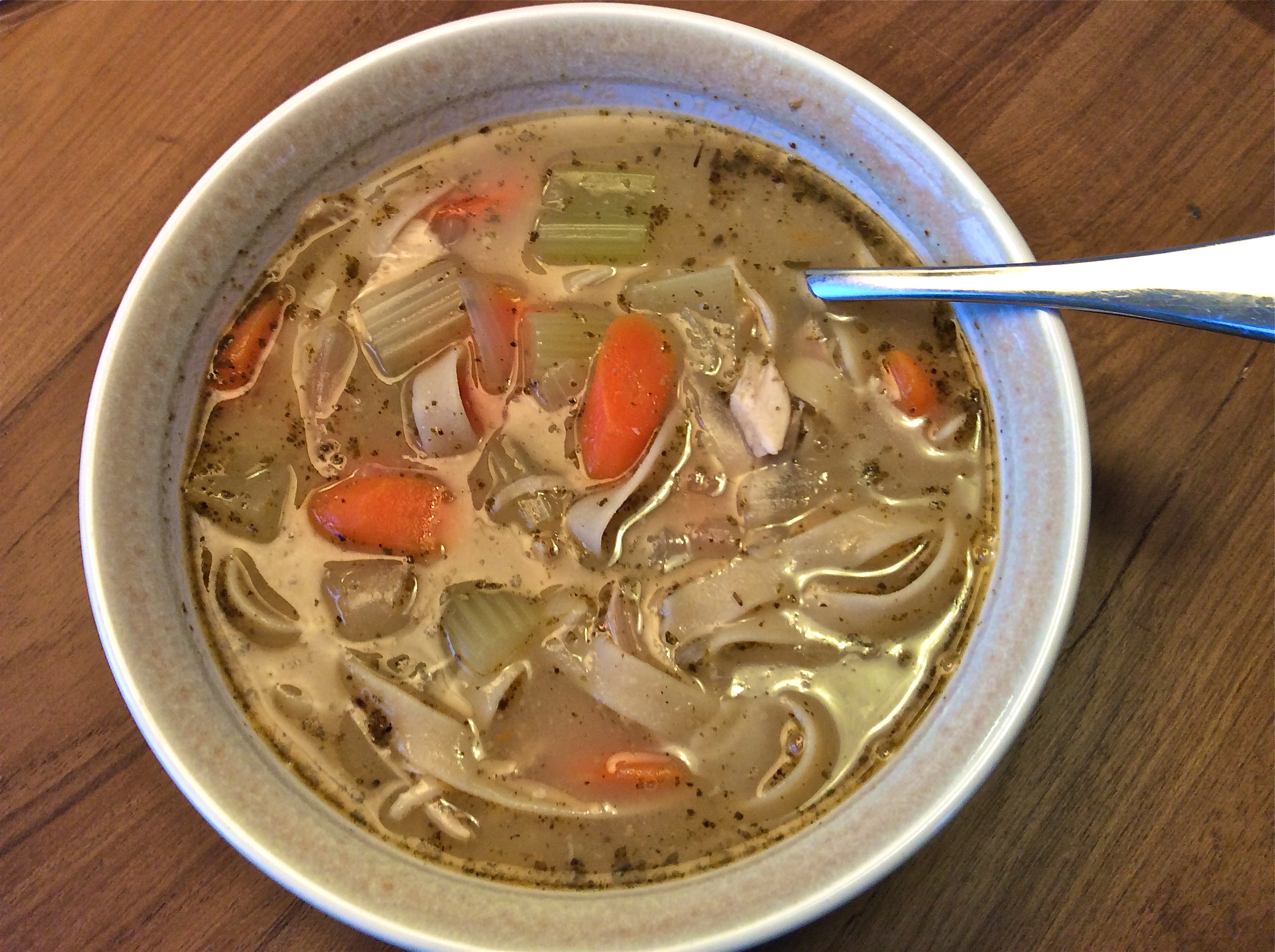 Comforting Turkey Noodle Soup - gluten free