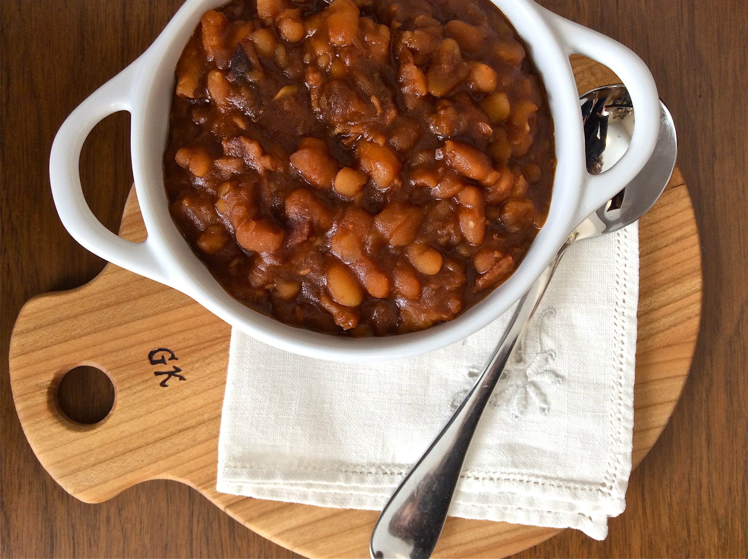 Big Batch of Bourbon Baked Beans