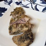 Pork Shoulder Roast with Garlic and Herb Aioli for Pressure Cooker