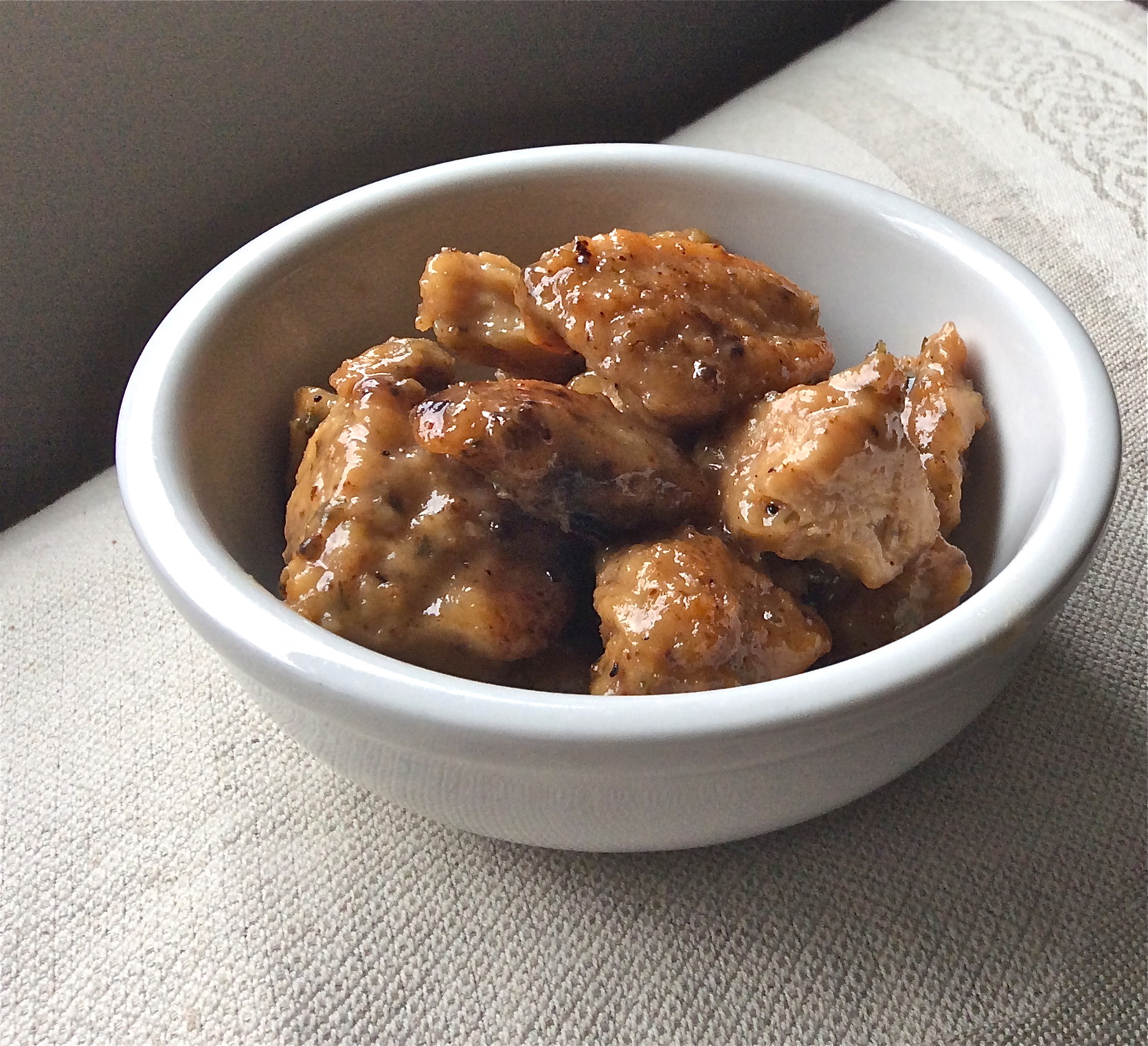 Herbed Chicken with Maple and Irish Whiskey Glaze