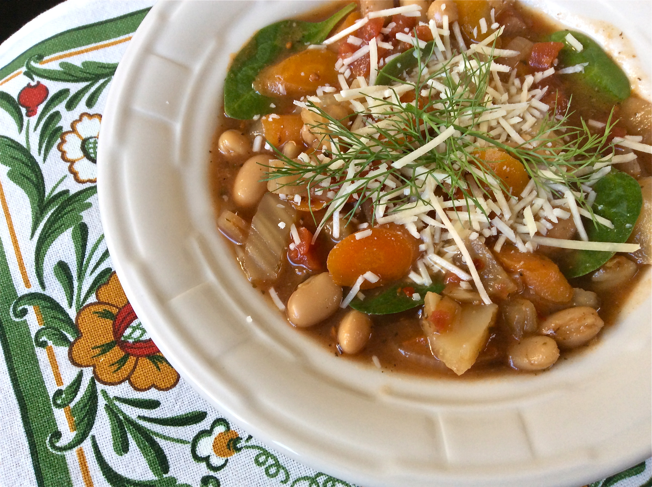 Tuscan Fennel Minestrone