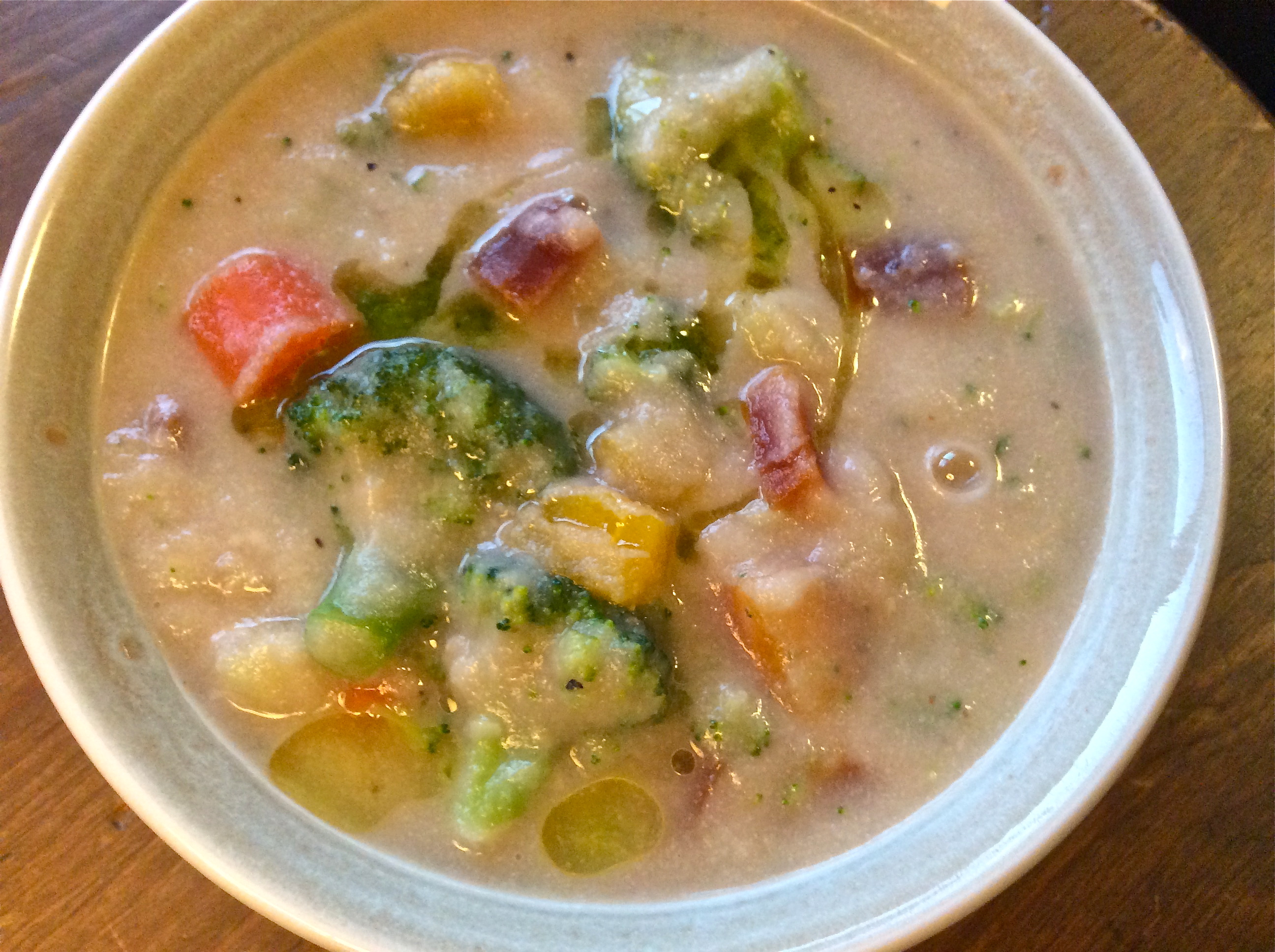 Simple Creamy Vegetable Soup