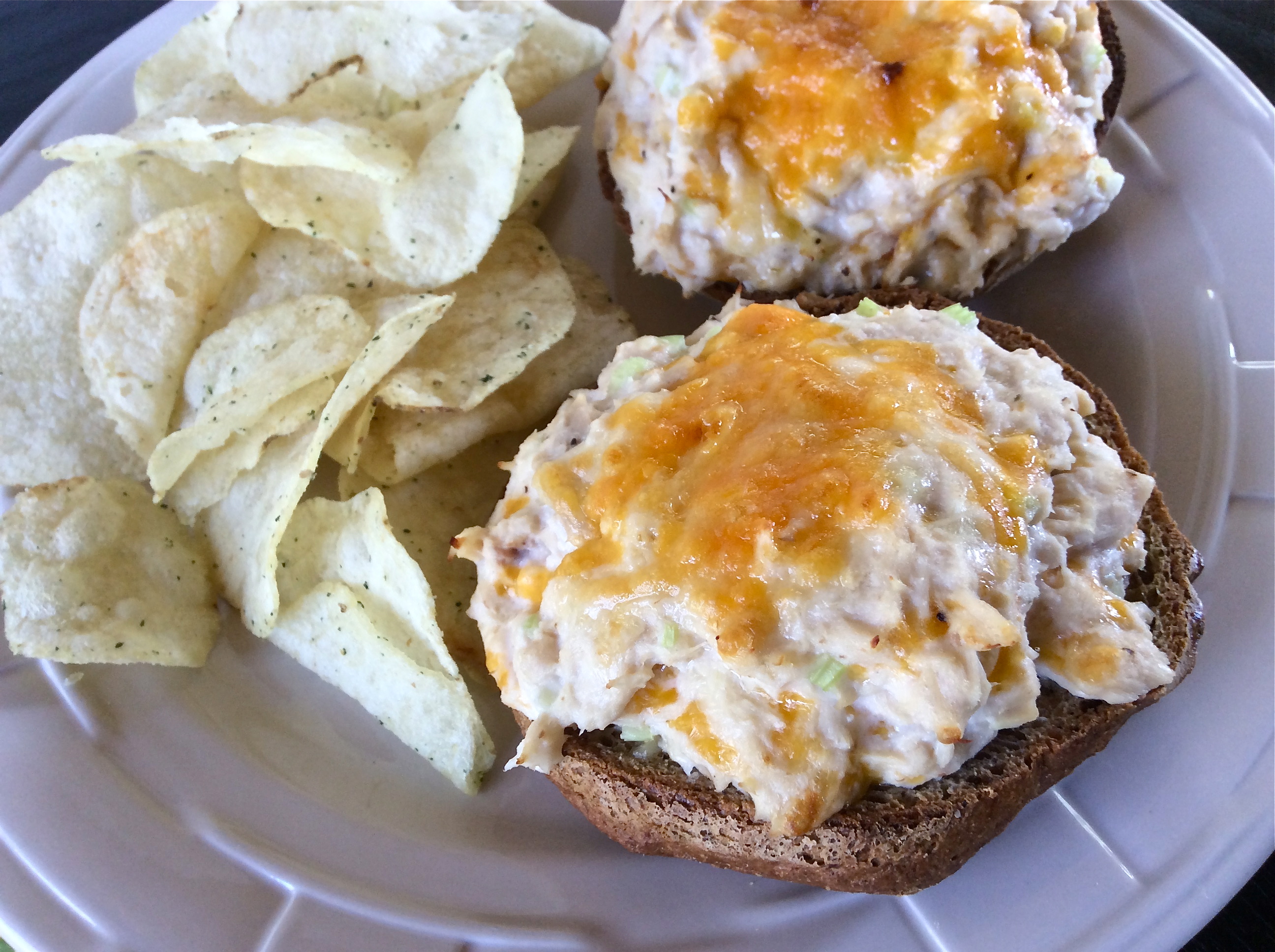 Easy Broiled Tuna Melts