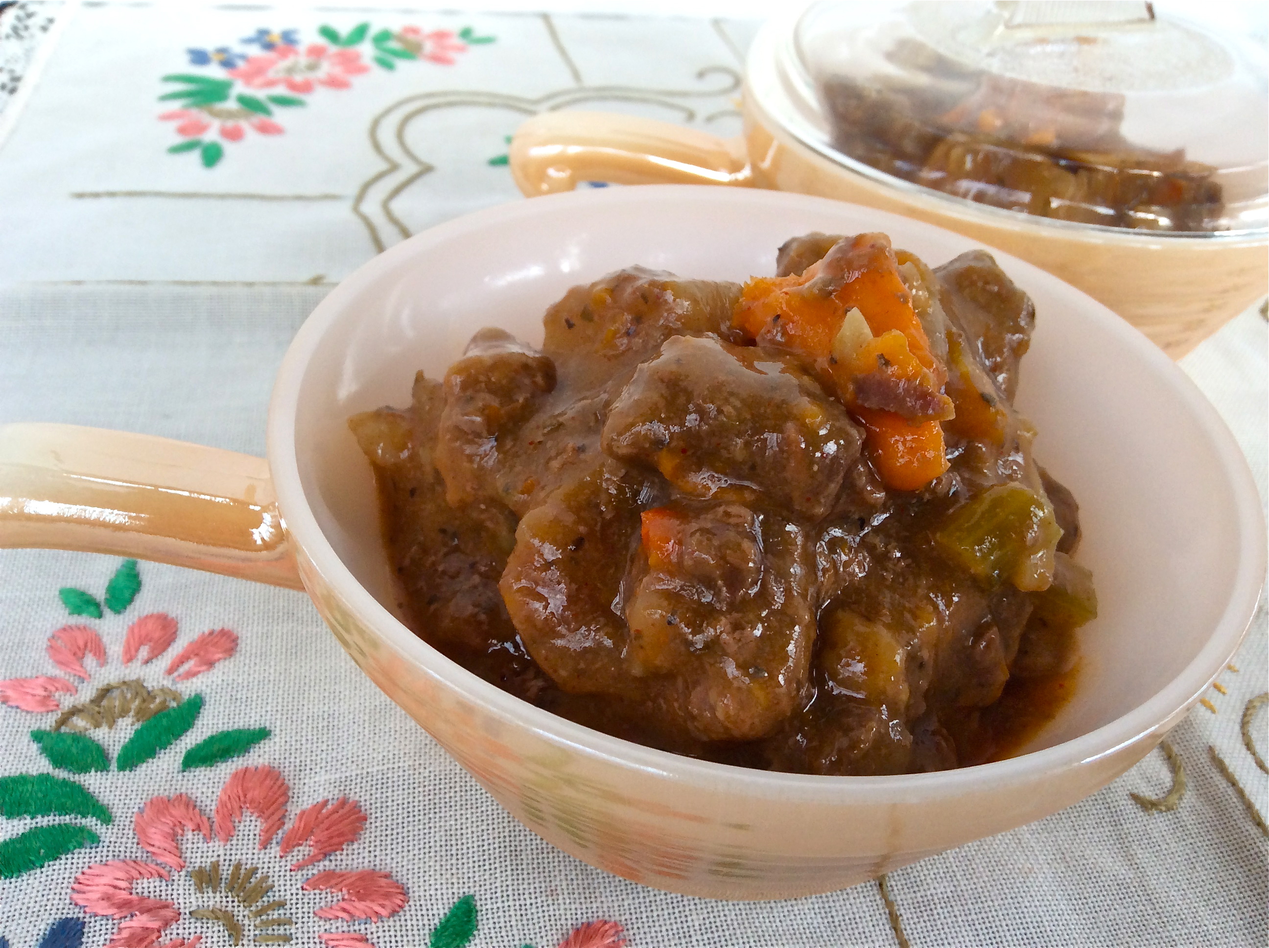 Autumn Beef Stew for Slow Cooker